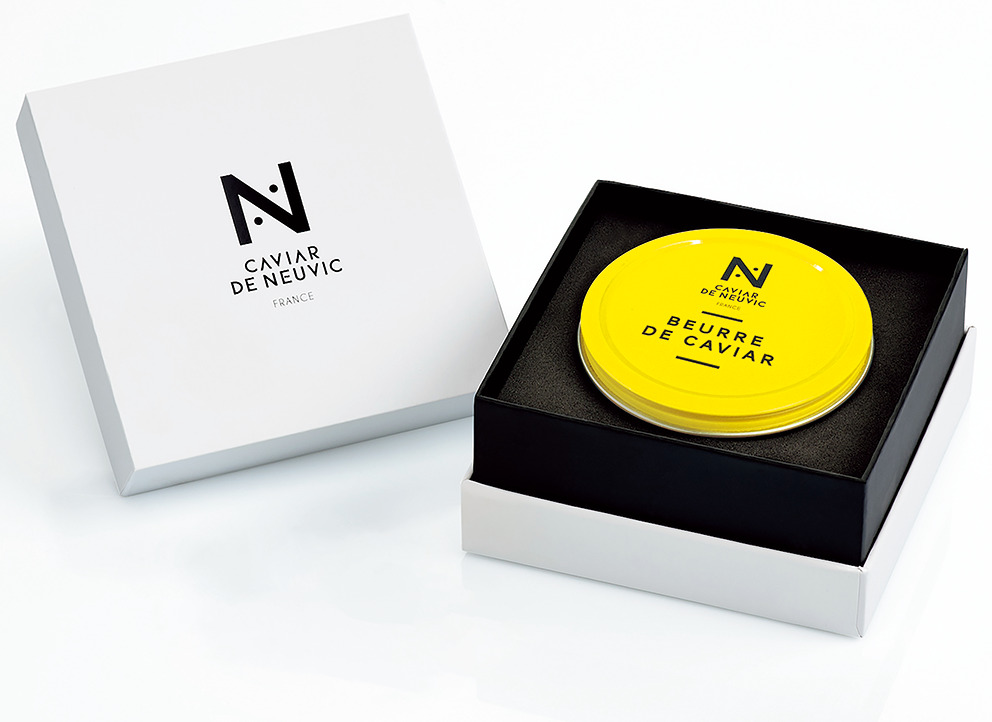  CAVIAR DE NEUVIC Gift Box (Caviar Butter) キャビア・ド・ヌーヴィック ギフトボックス キャビアバター用