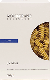  Felicetti MONOGRANO Matt Fusilloni in Box 500g フェリチェッティ モノグラーノ・マット フジッローニ 箱入り 500g