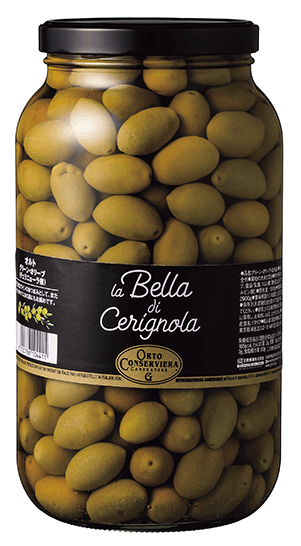  ORTO Olive Cerignola 2900g オルト グリーン・オリーブチェリニョーラ種  2900g