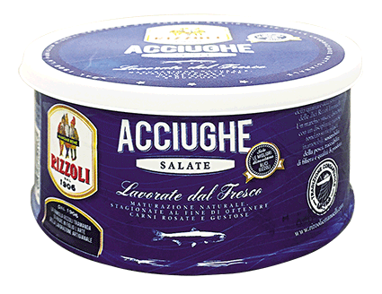  RIZZOLI Acciughe Salate 850g リッツォーリ 塩漬けアンチョヴィ  850g