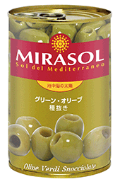  MIRASOL Olive Verdi Snocciolate ミラソル グリーン・オリーブ種抜き