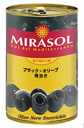  MIRASOL olive Nere Snocciolate ミラソル ブラック・オリーブ種抜き