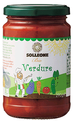  SOLLEONE Bio Kids Line Sugo Pomodoro con verdure ソル・レオーネ キッズライン 野菜入りオーガニック・パスタソース