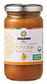  SOLLEONE Bio premium Fruits Spread Albicocca ソル・レオーネビオ プレミアム オーガニック・フルーツスプレッド アプリコット