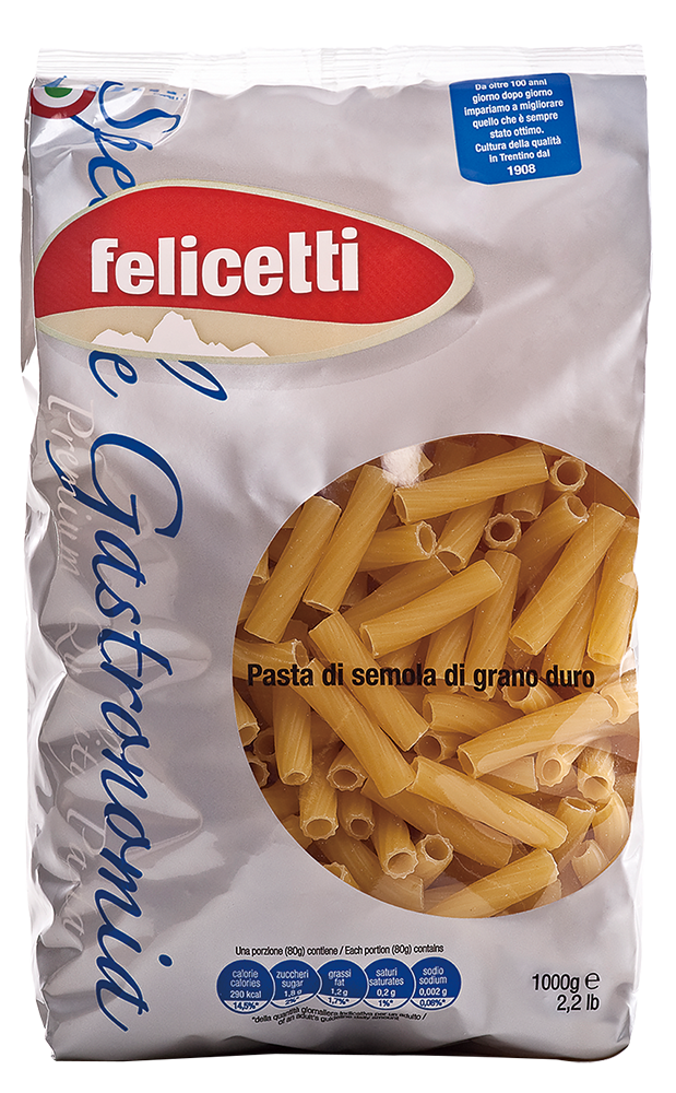  Felicetti Speciale Gastronomia Rigatini 1000g フェリチェッティ スペチャーレ・ガストロノミア リガティーニ 1000g