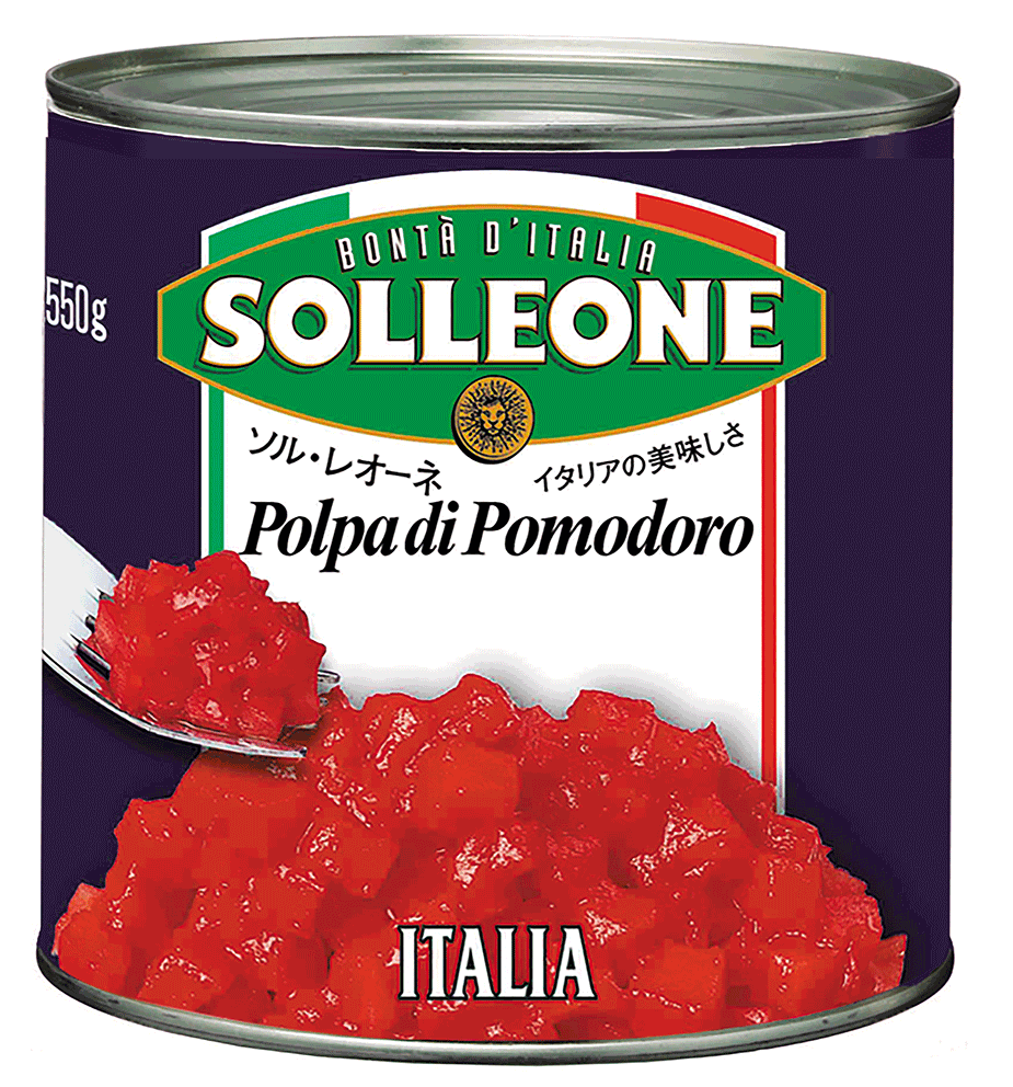  SOLLEONE Polpa di Pomodoro 2550g ソル・レオーネ ダイストマト 2550g