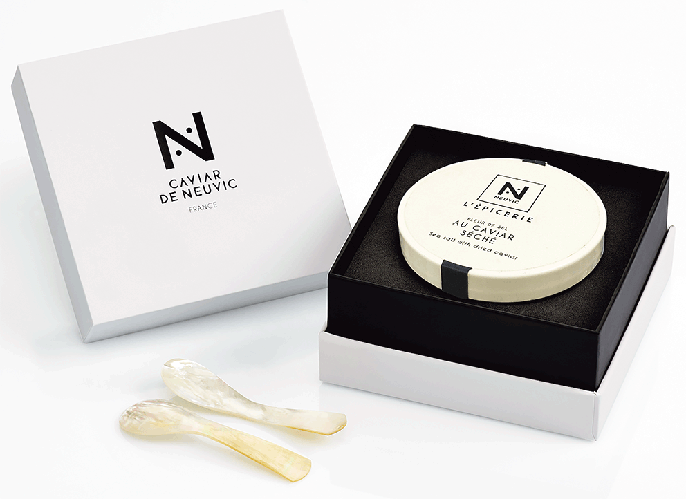  CAVIAR DE NEUVIC Gift Caviar Box (Caviar Salt) キャビア・ド・ヌーヴィック ギフトボックス キャビアソルト用