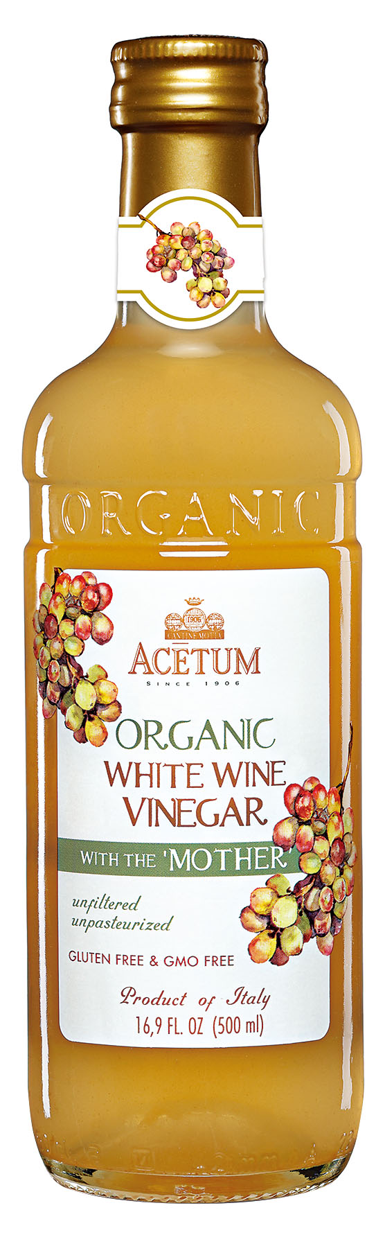 アチェートゥム オーガニック・白ワインビネガー 500ml