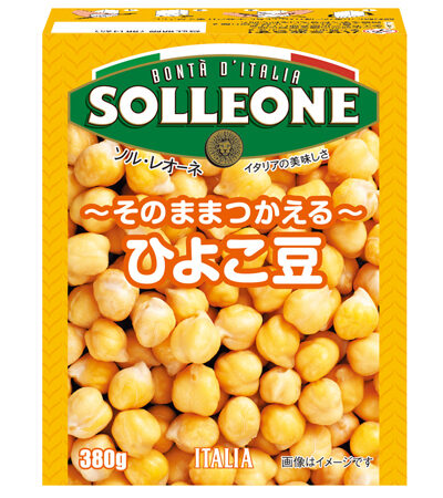 ソル・レオーネ　ひよこ豆 380g(テトラパック)