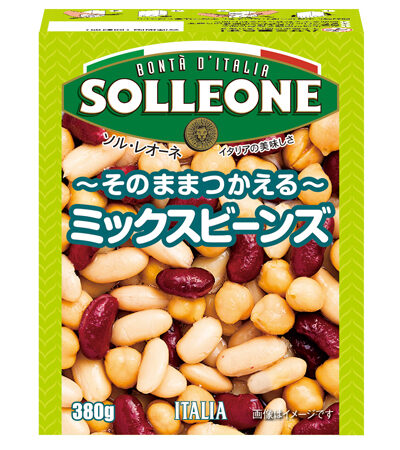 ソル・レオーネ　ミックスビーンズ380g (テトラパック)